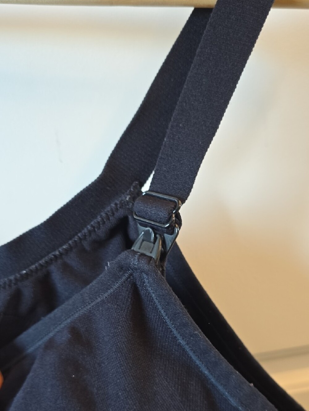 Knix Black Maternity/Nursing Bra with Clip Straps - Picture 4 of 5